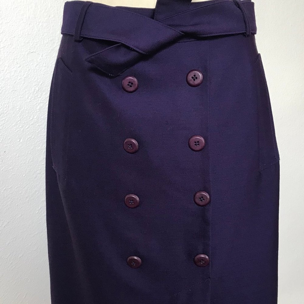 Purple Pencil Skirt Size Sm.